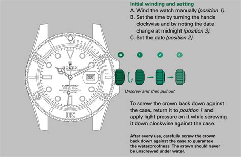 how to adjust the time on a rolex watch|setting time on Rolex watch.